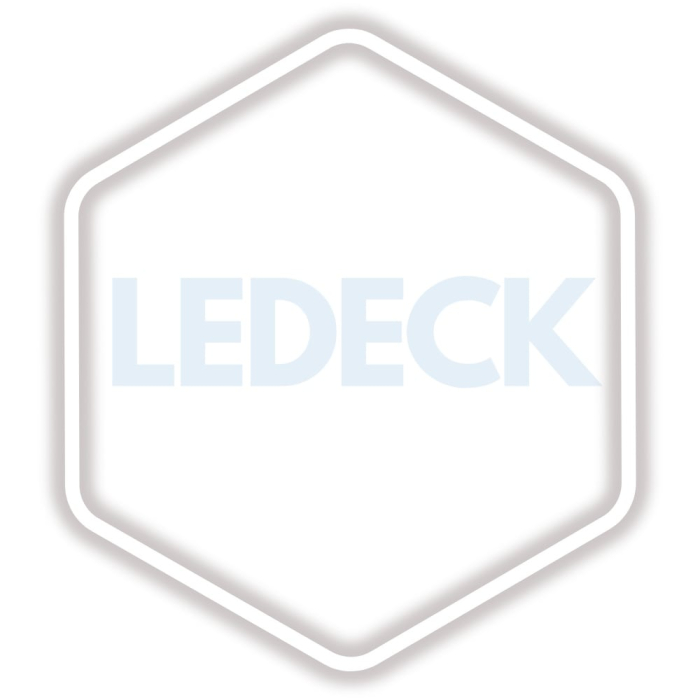 Lumină LED Hexagonală Profesională Aluminiu– 1 Modul 105x120CM – Service Auto, Detailing, Ateliere, Spații Comerciale [1]