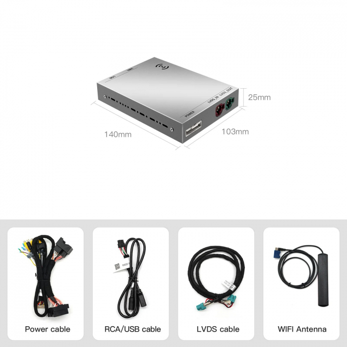 Modul Carplay si Android Auto Wireless, Mercedes Benz NTG 5.0 [2]