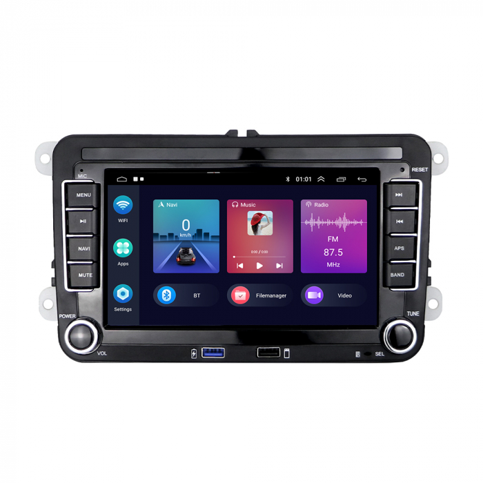 Navigatie Dedicata Skoda, 7Inch, 4Gb Ram, 64Gb stocare, Apple Carplay/Android Auto [2]