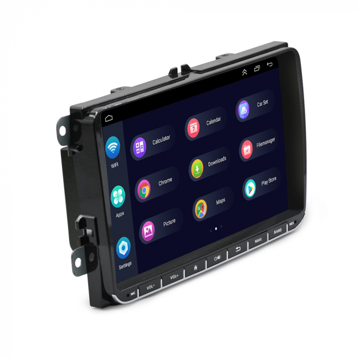Navigatie Android Dedicata Skoda, 9Inch, 4Gb Ram, 64Gb stocare, Bluetooth, WiFi, Apple Carplay/Android Auto [6]