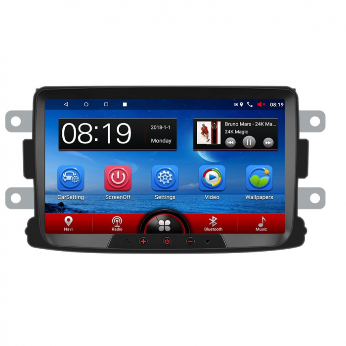 Navigatie Dedicata Renault, Android, 8Inch, 2Gb Ram, 32Gb stocare, Bluetooth, WiFi, Waze, Canbus [3]