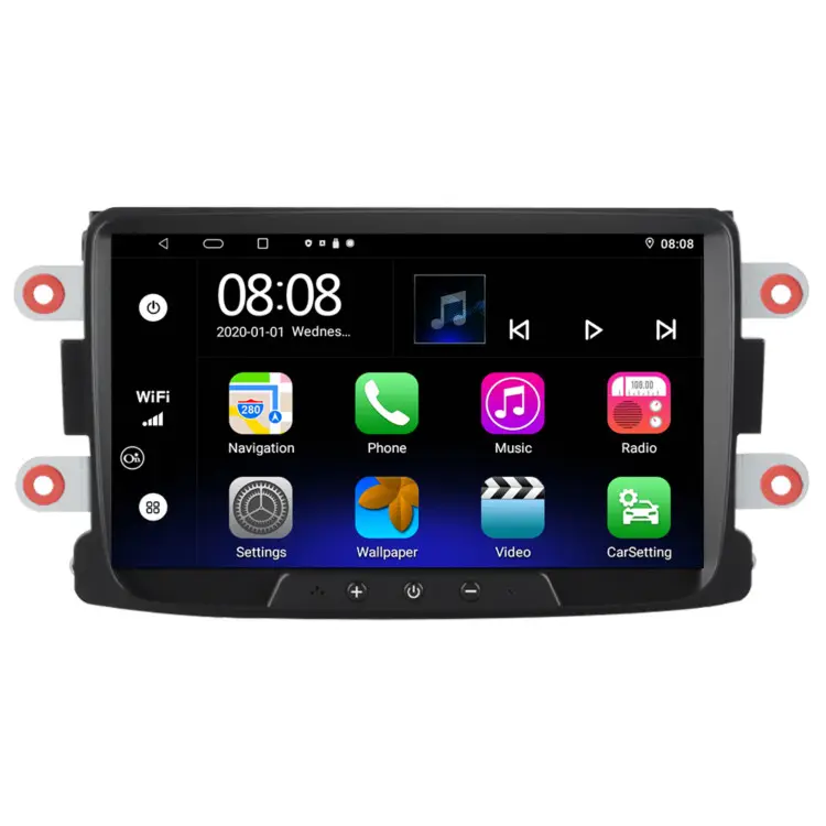 Navigatie Dedicata Dacia, Android, 8Inch, 2Gb Ram, 32Gb stocare, Bluetooth, WiFi, Waze, Canbus [3]