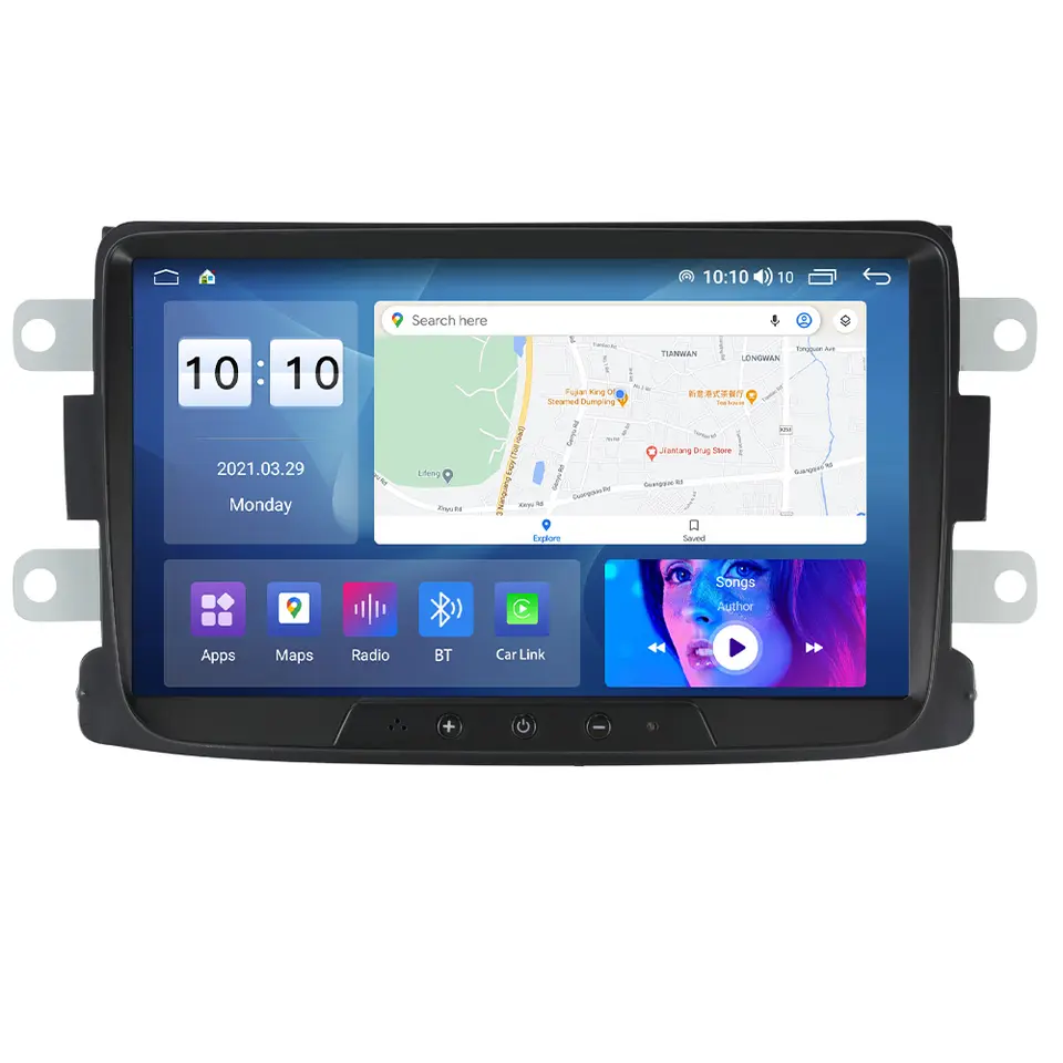Navigatie Dedicata Renault, Android, 8Inch, 2Gb Ram, 32Gb stocare, Bluetooth, WiFi, Waze, Canbus [2]
