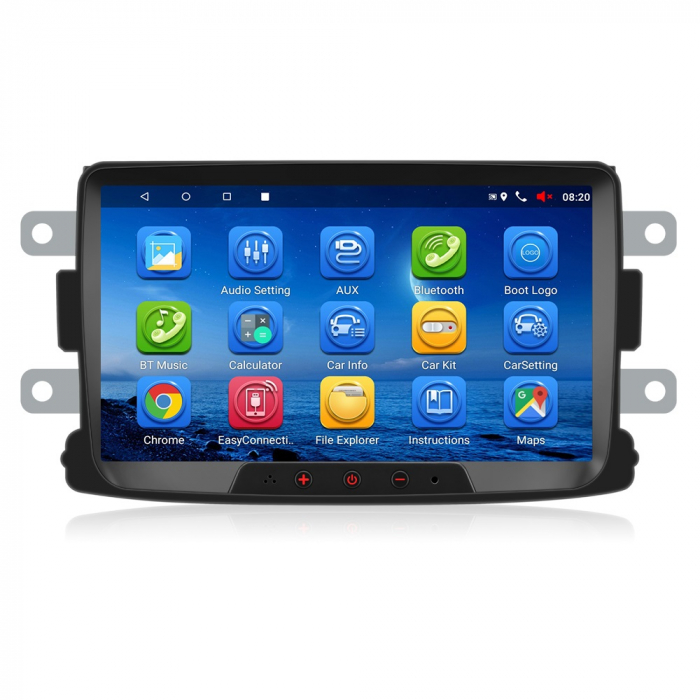 Navigatie Dedicata Renault, Android, 8Inch, 2Gb Ram, 32Gb stocare, Bluetooth, WiFi, Waze, Canbus [4]