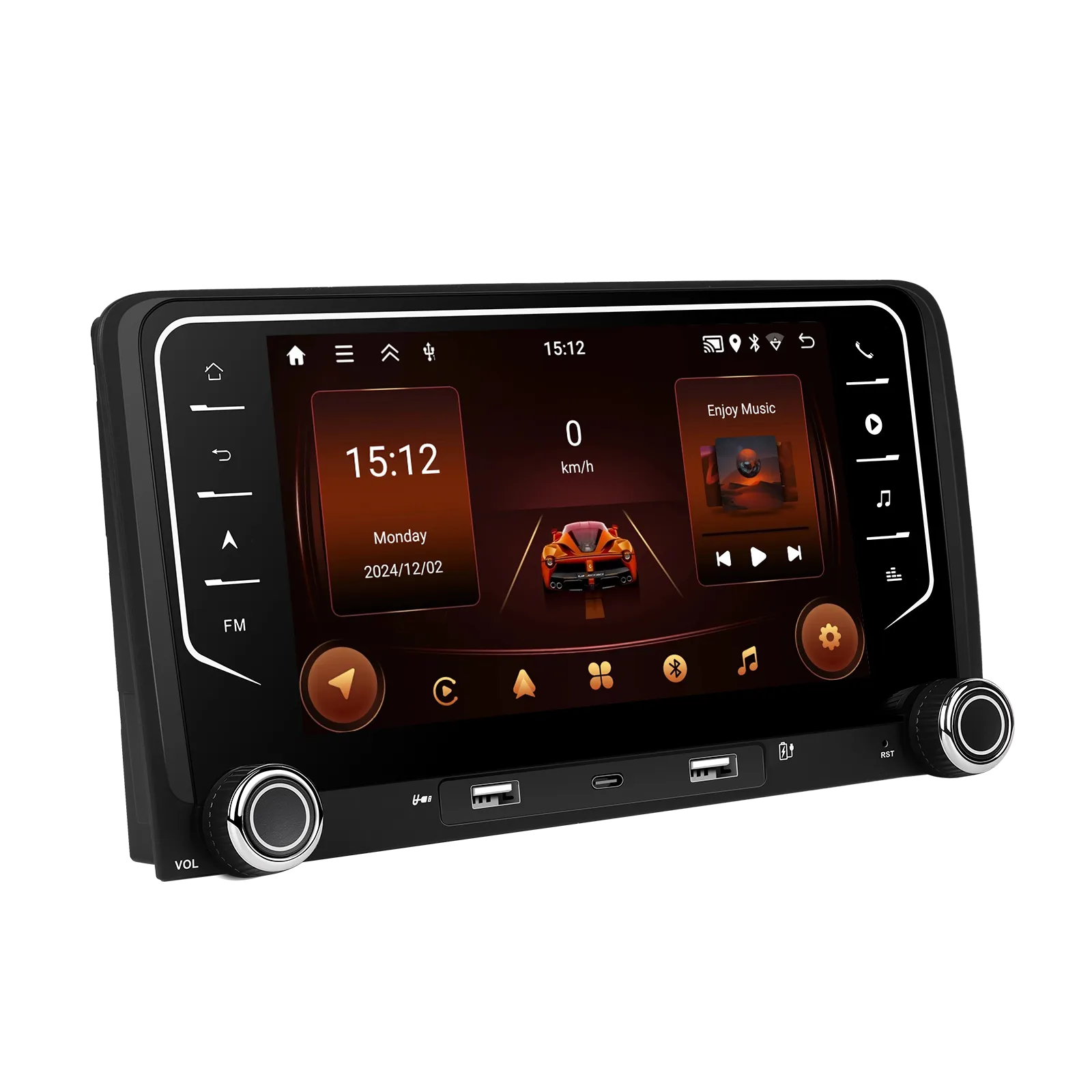 Navigatie Dedicata Audi A3 8P1 (2003 - 2013), 7Inch, 2Gb Ram, 64Gb Stocare, Carplay [3]