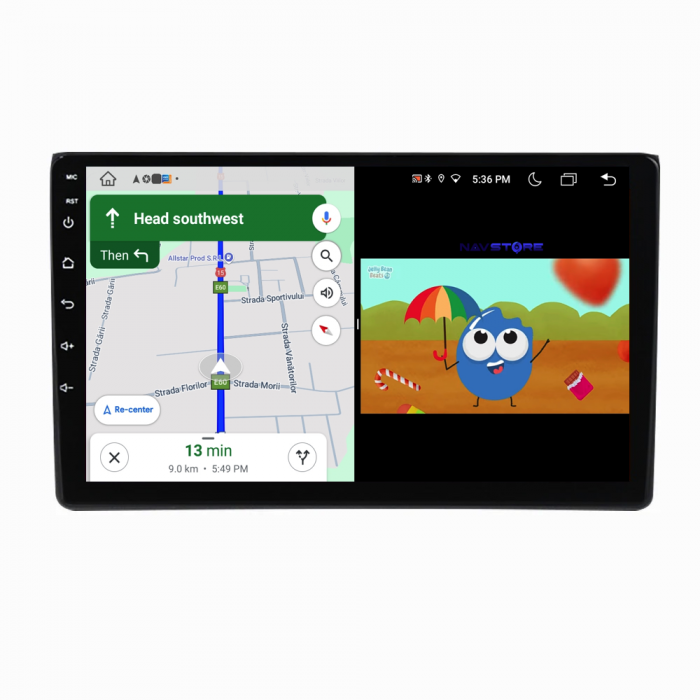 Navigatie Dedicata Audi A4 (2001 - 2008), 9 Inch, 6Gb Ram, 128Gb stocare, Carplay [5]