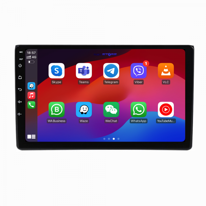 Navigatie Dedicata Audi A4 (2001 - 2008), 9 Inch, 6Gb Ram, 128Gb stocare, Carplay [4]