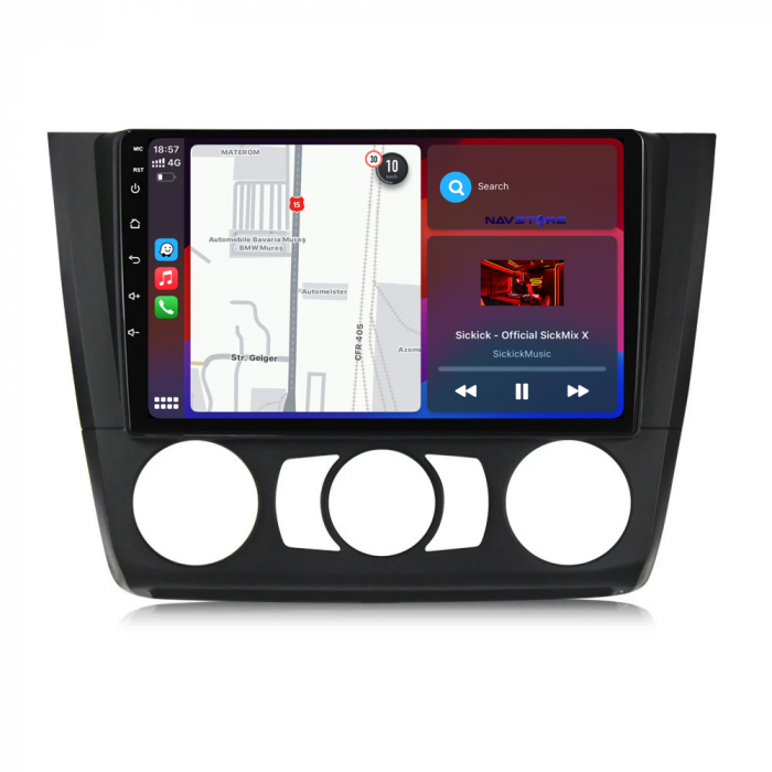 Navigatie Dedicata Bmw Seria 1 E82/E88/E81/E87 (2004-2011), 9Inch, 2Gb Ram, 64Gb Stocare, CarPlay [3]