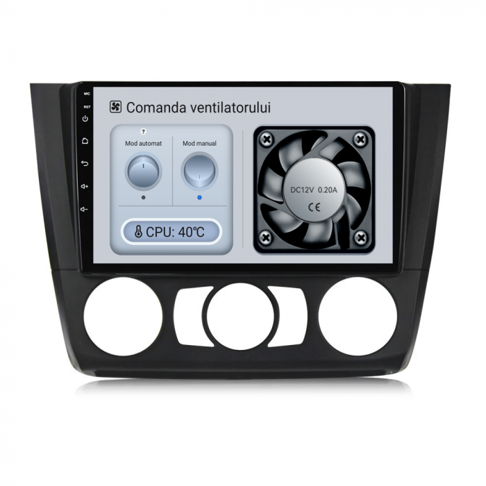 Navigatie Dedicata Bmw Seria 1 E82/E88/E81/E87 (2004-2011), 9Inch, 8Gb Ram, 256Gb Stocare, CarPlay [6]