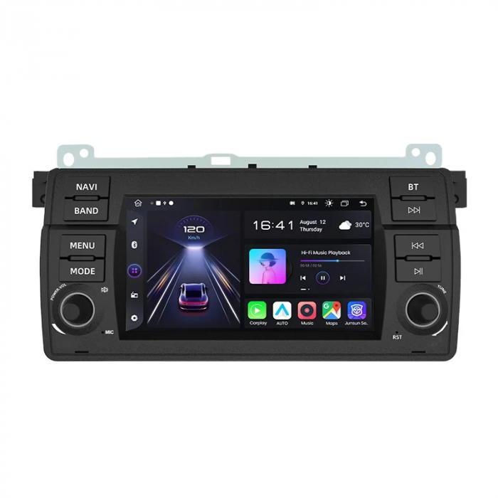 Navigatie Dedicata BMW Seria 3 E46 (1998 - 2006), 7Inch, 2Gb Ram, 32Gb Stocare, Carplay [3]