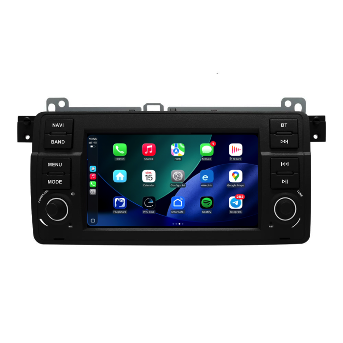 Navigatie Dedicata BMW Seria 3 E46 (1998 - 2006), 7Inch, 4Gb Ram, 64Gb Stocare, Bluetooth, WiFi, Carplay [2]