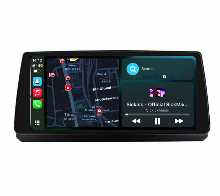 Navigatie Dedicata BMW Seria 5 E60 E61 (2003-2010), 10.33 Inch, 8Gb Ram, 128Gb Stocare, Carplay [1]
