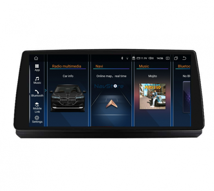 Navigatie Dedicata BMW Seria 5 E60 E61 (2003-2010), 10.33 Inch, 8Gb Ram, 128Gb Stocare, Carplay [3]