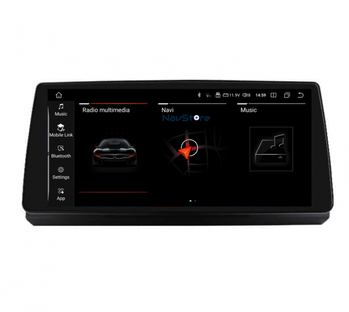 Navigatie Dedicata BMW Seria 5 E60 E61 (2003-2010), 10.33 Inch, 8Gb Ram, 128Gb Stocare, Carplay [4]