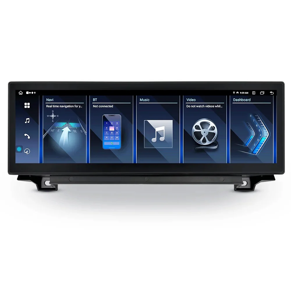 Navigatie Android Dedicata BMW Seria 5 F10/F11 (2011-2017), 14.9 Inch, 4Gb Ram, 64Gb Stocare, Bluetooth, WiFi, Waze [2]