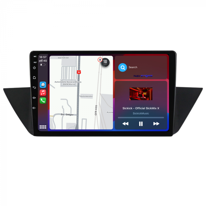 Navigatie Dedicata BMW X1 E84 (2009-2015), 10Inch, 2Gb Ram, 64Gb Stocare, Carplay [3]