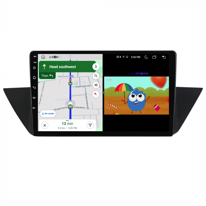 Navigatie Dedicata BMW X1 E84 (2009-2015),10Inch, 8Gb Ram, 256Gb Stocare, Carplay [5]