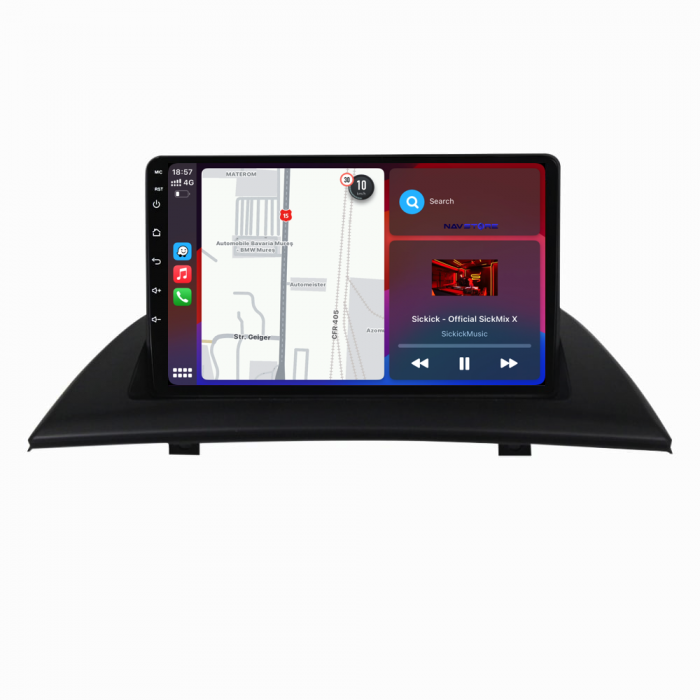 Navigatie Dedicata BMW X3 E83 (2004-2012), 9Inch, 6Gb Ram, 128Gb Stocare, Carplay [3]
