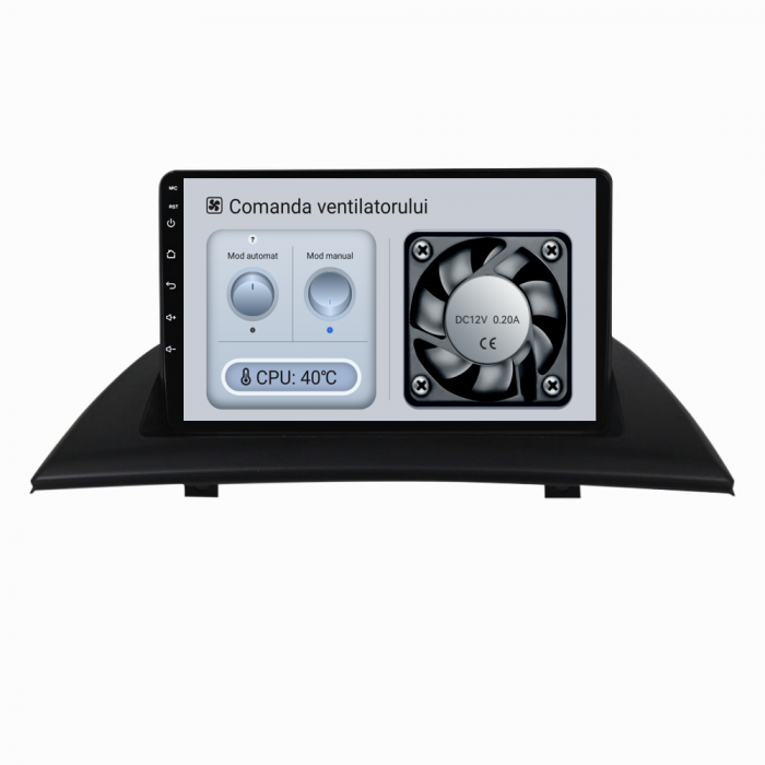 Navigatie Dedicata BMW X3 E83 (2004-2012), 9Inch, 8Gb Ram, 256Gb Stocare, Carplay [6]