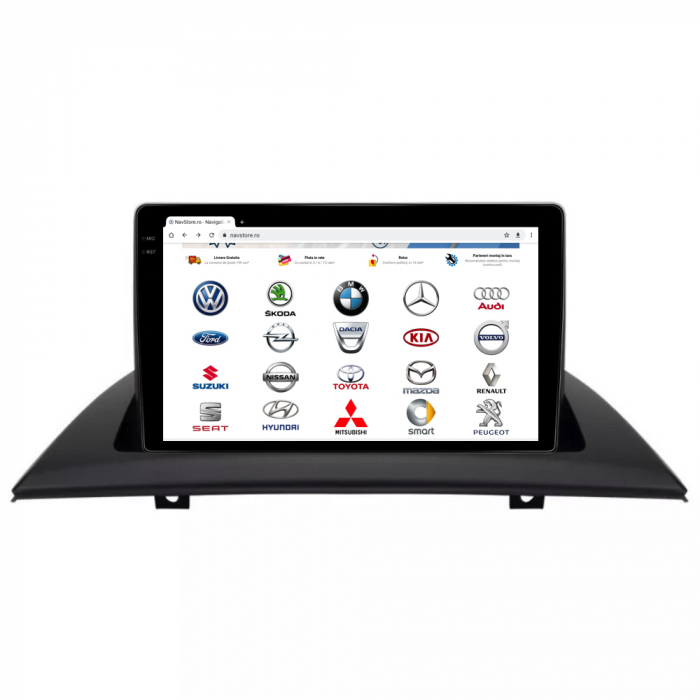 Navigatie Android Dedicata BMW X3 E83 (2004-2012), Display 2K, 8Gb Ram, 256Gb Stocare, Bluetooth, WiFi, Carplay [6]