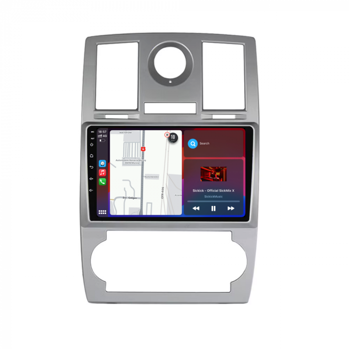 Navigatie Dedicata Chrysler 300C (2004-2008), 9Inch, 8Gb Ram, 256Gb Stocare, Carplay [3]
