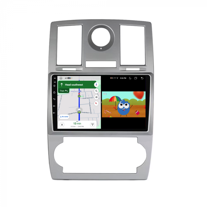 Navigatie Dedicata Chrysler 300C (2004-2008), 9Inch, 8Gb Ram, 256Gb Stocare, Carplay [5]
