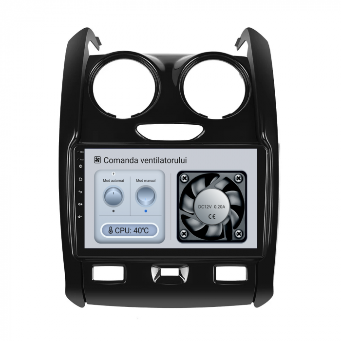 Navigatie Dedicata Dacia Duster (2010-2020), 9Inch, 6Gb Ram, 128Gb Stocare, Carplay [6]