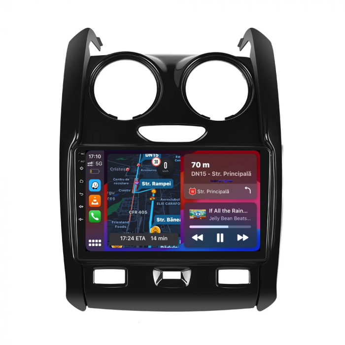 Navigatie Dedicata Dacia Duster (2010-2020), 9Inch, 8Gb Ram, 256Gb Stocare, Carplay [2]
