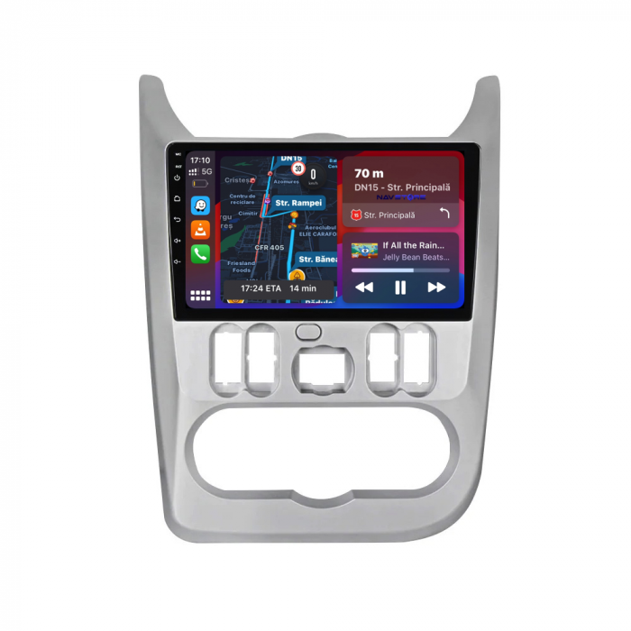 Navigatie Dedicata Dacia Logan/Duster/Sandero (2008-2013), 9Inch, 6Gb Ram, 128Gb Stocare, Carplay [2]