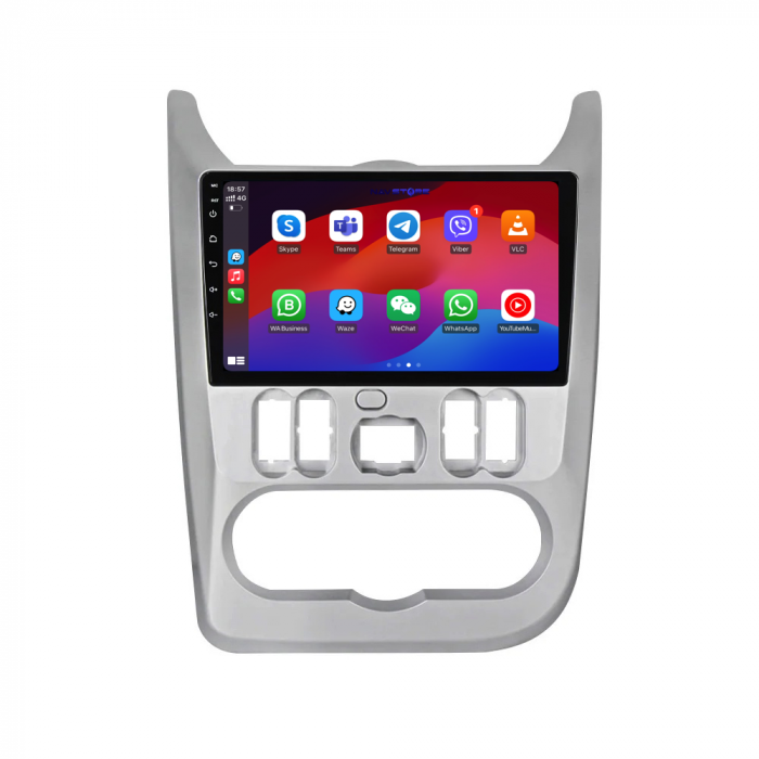 Navigatie Dedicata Dacia Logan/Duster/Sandero (2008-2013), 9Inch, 6Gb Ram, 128Gb Stocare, Carplay [4]