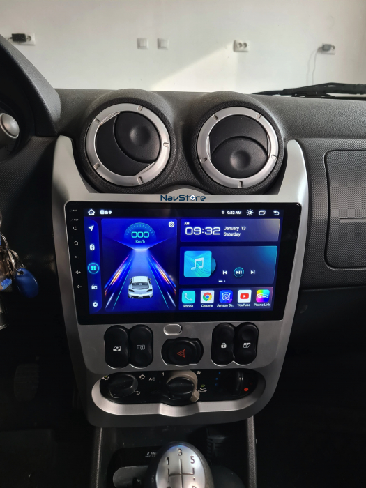 Navigatie Dedicata Dacia Logan/Duster/Sandero (2008-2013), 9Inch, 6Gb Ram, 128Gb Stocare, Carplay [8]