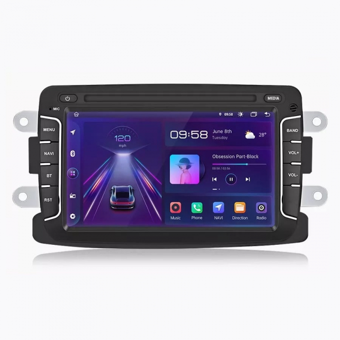 Navigatie Dedicata Dacia Logan/Duster/Sandero/Dokker, 7Inch, 2Gb Ram, 32Gb stocare, Carplay [1]