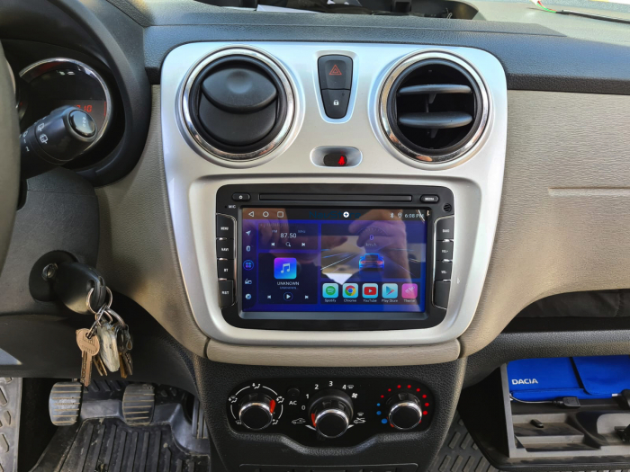 Navigatie Dedicata Dacia Logan/Duster/Sandero/Dokker, 7Inch, 2Gb Ram, 32Gb stocare, Carplay [2]