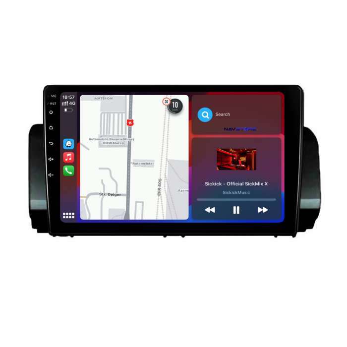 Navigatie Dedicata Dacia Logan/Sandero/Jogger (2021-2023), 9Inch, 8Gb Ram, 256Gb Stocare, Carplay [3]