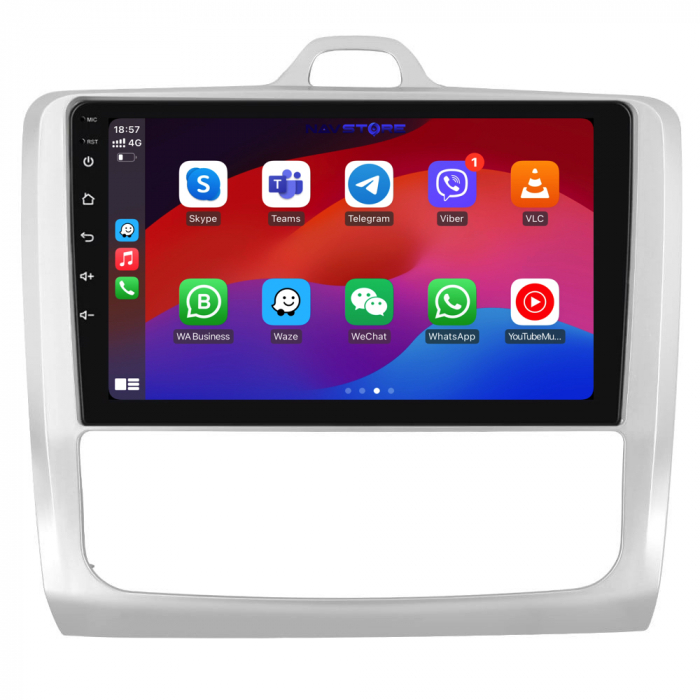Navigatie Dedicata Ford Focus (2004-2012), 9Inch, 2Gb Ram, 64Gb Stocare, Carplay [3]