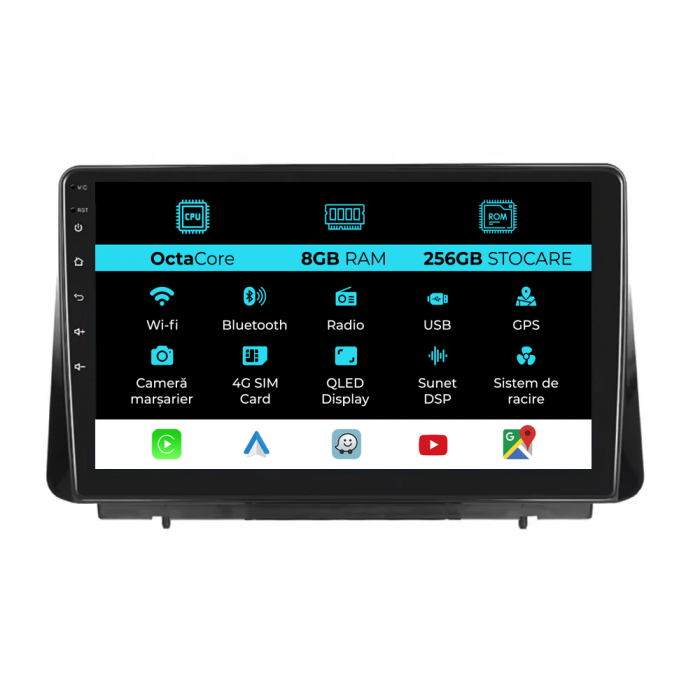 Navigatie Dedicata Ford Focus (2018-2024), 9Inch, 8Gb Ram, 256Gb Stocare, Carplay [1]