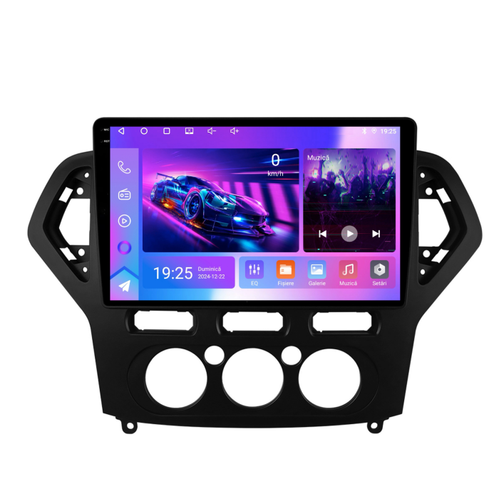 Navigatie Android Dedicata Ford Mondeo (2007-2014), 10Inch, 2Gb Ram, 32Gb Stocare, Carplay [10]