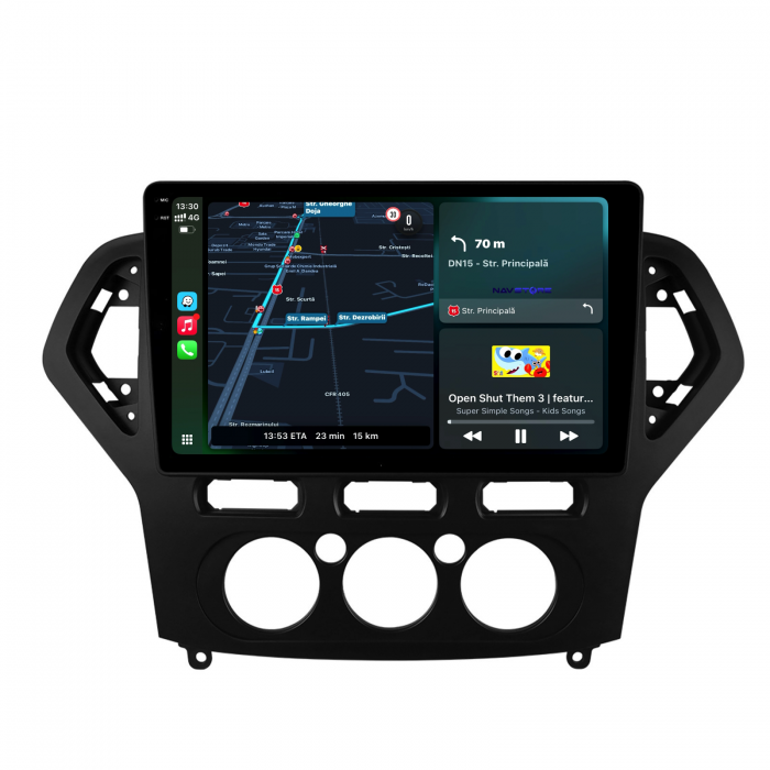 Navigatie Dedicata Ford Mondeo (2007-2014), 10Inch, 6Gb Ram, 128Gb Stocare, Carplay [2]
