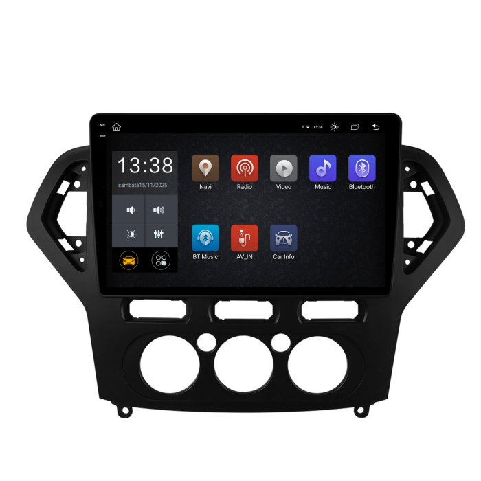 Navigatie Android Dedicata Ford Mondeo (2007-2014), 10Inch, 8Gb Ram, 256Gb Stocare, Carplay [4]