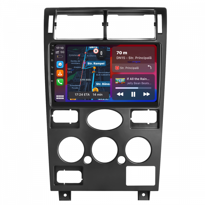 Navigatie Dedicata Ford Mondeo 3 (2000-2007), 9Inch, 6Gb Ram, 128Gb Stocare, Carplay [2]