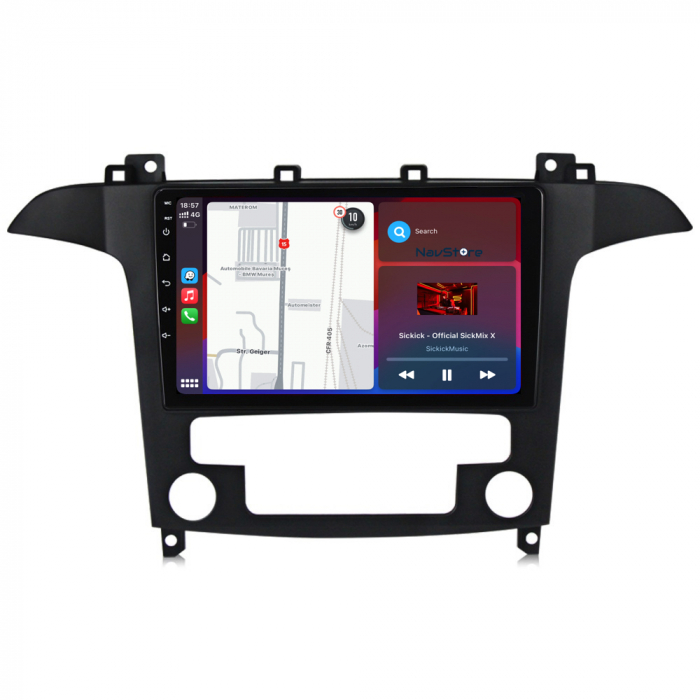 Navigatie Dedicata Ford S-Max (2006 - 2015) 9Inch, 8Gb Ram, 256Gb Stocare, Carplay [3]