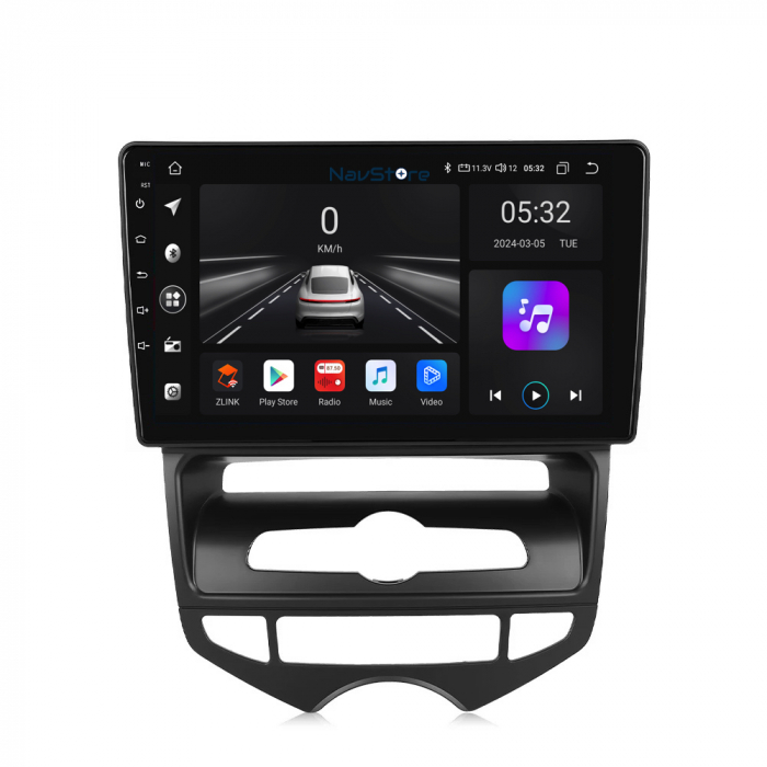 Navigatie Android Dedicata Hyundai IX20 (2010-2019), 9Inch, 4Gb Ram, 64Gb Stocare, Bluetooth, WiFi, Carplay [2]