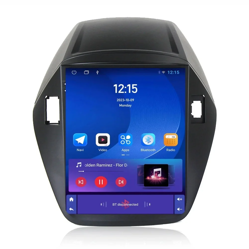 Navigatie Android Dedicata Hyundai Ix35 (2009 - 2015)  9.7 Inch, 6Gb Ram, 128Gb stocare, Bluetooth, WiFi, Carplay [3]