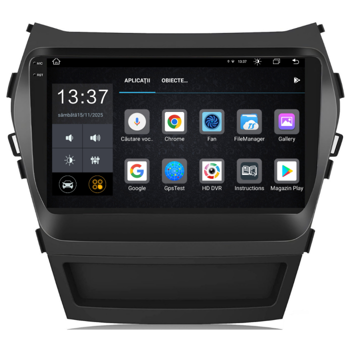Navigatie Android Dedicata Hyundai IX45 SantaFe (2013-2017), 2K, 4Gb Ram, 64Gb Stocare, Carplay [6]