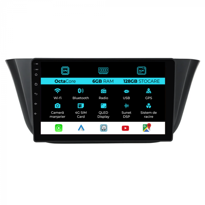 Navigatie Dedicata Iveco Daily (2014-2021), 9Inch, 6Gb Ram, 128Gb Stocare, Carplay [1]