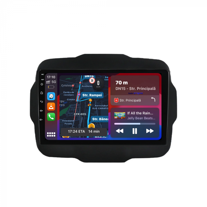 Navigatie Dedicata Jeep Renegade (2016-2020), 9Inch, 4Gb Ram, 64Gb Stocare, Carplay [2]
