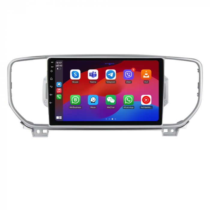 Navigatie Dedicata Kia Sportage (2016-2020), 9Inch, 6Gb Ram, 128Gb Stocare, Carplay [4]