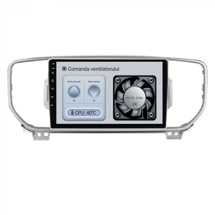 Navigatie Dedicata Kia Sportage (2016-2020), 9Inch, 6Gb Ram, 128Gb Stocare, Carplay [6]