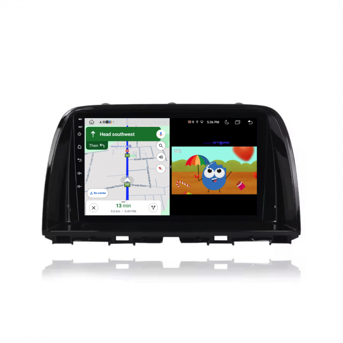 Navigatie Dedicata Mazda CX-5 (2012-2015), 9Inch, 4Gb Ram, 64Gb Stocare, CarPlay [5]