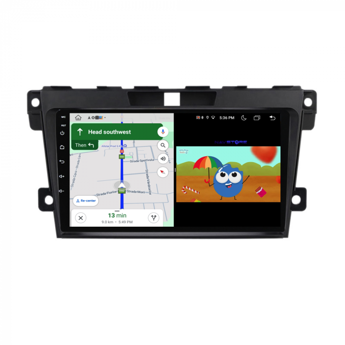 Navigatie Dedicata Mazda CX-7 (2008-2015), 9Inch, 8Gb Ram, 256Gb Stocare, CarPlay [5]